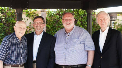 EFCA presidents Kevin Kompelien, Bill Hamel and Paul Cedar.